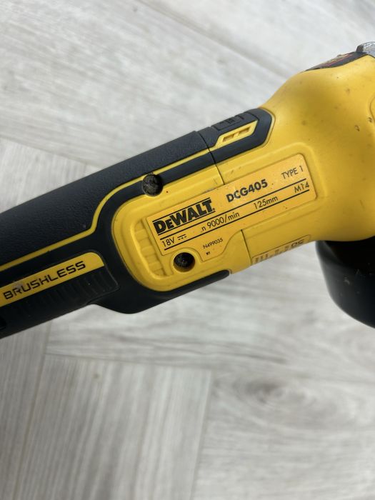 Dewalt DCG 405 flex 18V