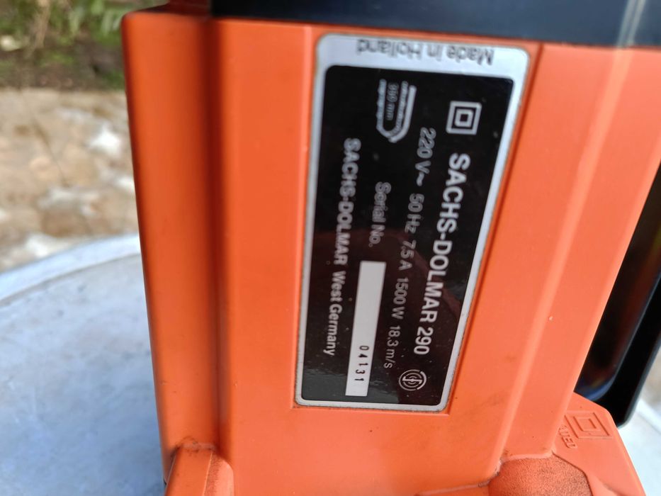 Електрическа резачка "DOLMAR", отлично работещо и визуално състояние