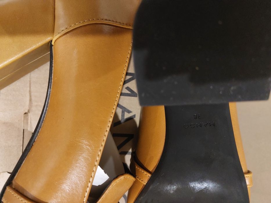 Туфли женские кожаные