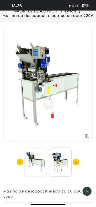 Masina descapacit rame miere lyson