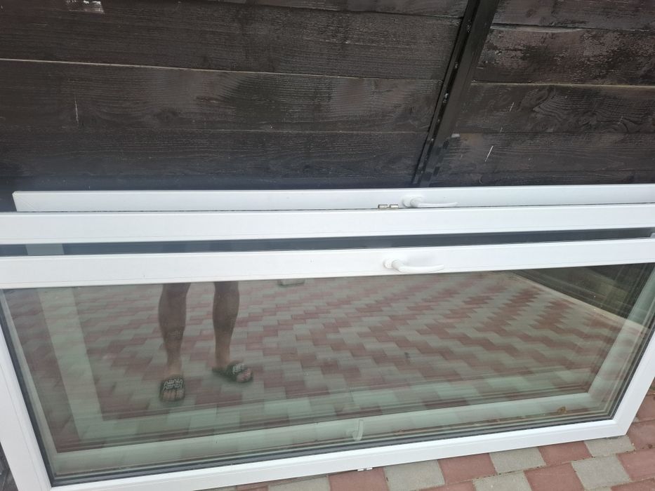 De vânzare uși de balcon si ferestre second hand din profil termopan