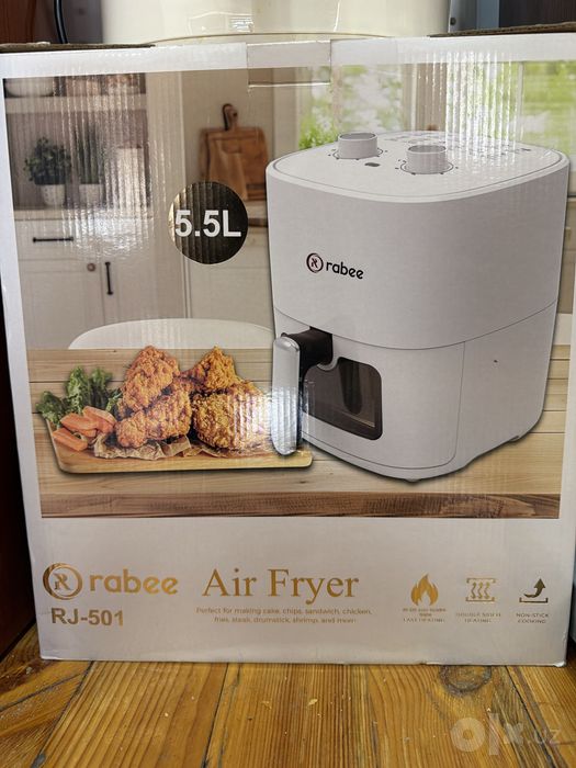 Aerogril Rabee RJ-501 (5.5L) — Yangi / Paketda