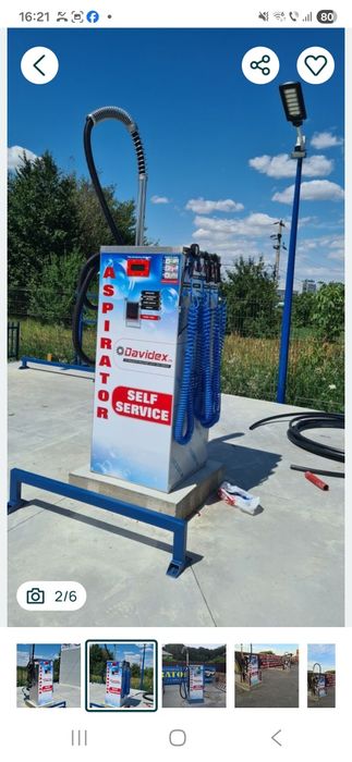 Aspirator Self Service