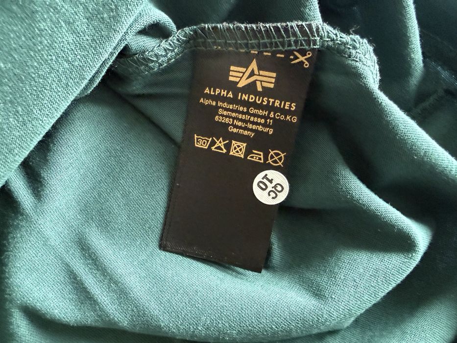 Alpha Industries Logo Basic T-Shirt ОРИГИНАЛНИ мъжки тениски - M/XL