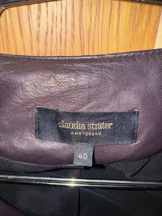 Кожанная легкая куртка  , дубленка