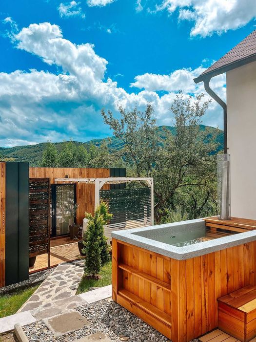 Piscina mica DE LUX pentru 2  ”GLAMPINGTUB”