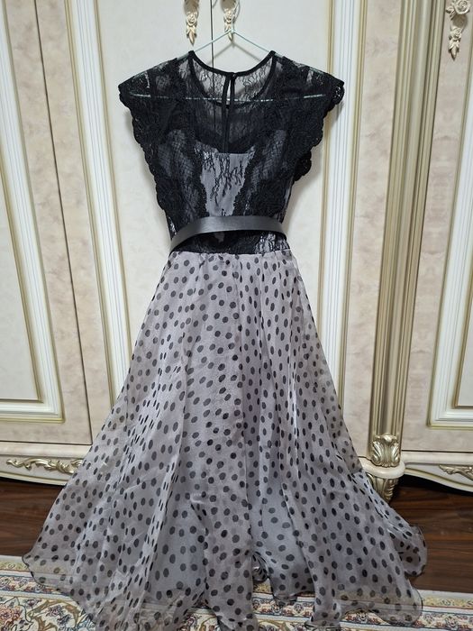 Платье из органзы