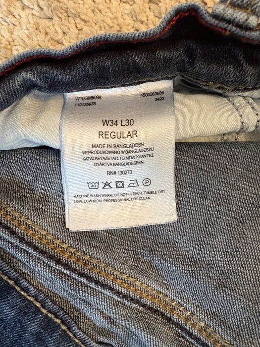 Дънки Wrangler W34 L30 – 30€