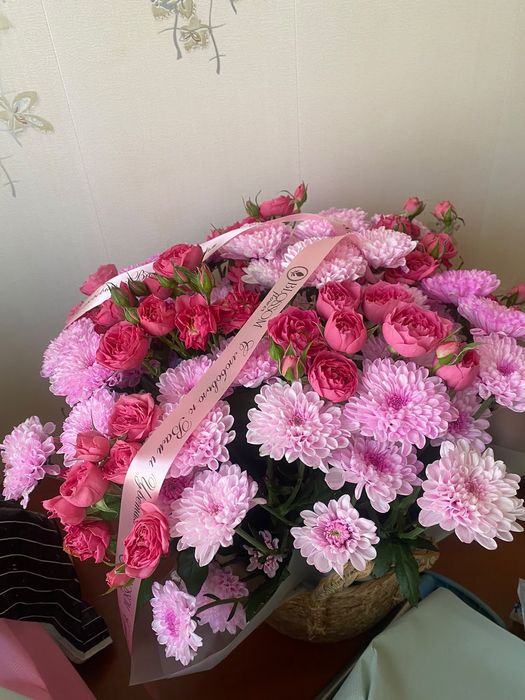 Букеты вчера ночью сделанные