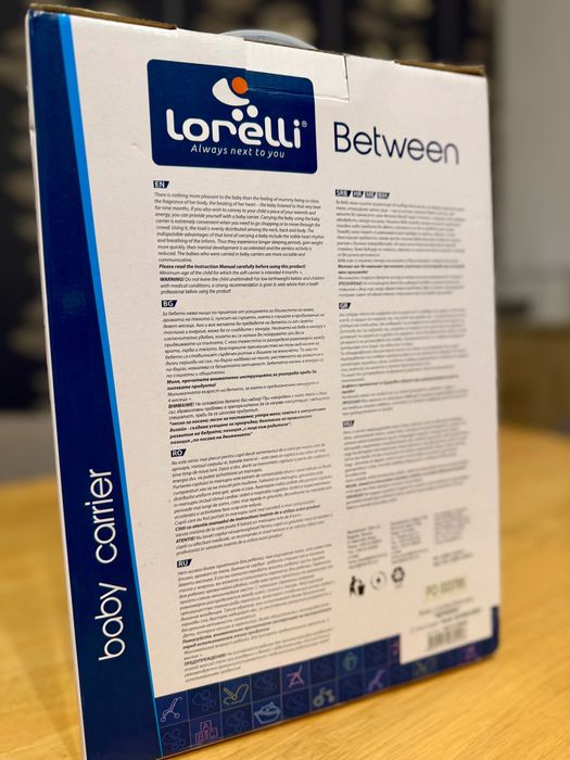 Marsupiu Lorelli 0-9 kg, 2 poziții,  confort bebe, libertate pt. tine