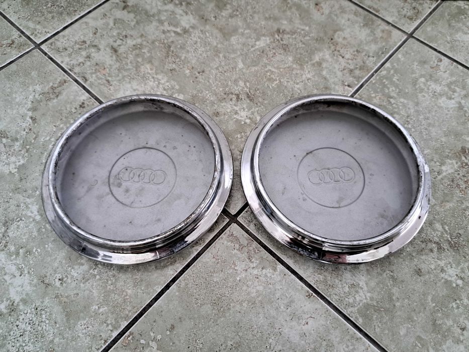 Capace cromate pentru roti de Audi 80 sau 100