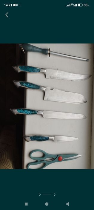 Набор кухонных ножей