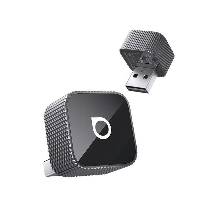 Адаптер за Apple CarPlay и Android Auto - Ottocast Mini Cube 3.0 2025 Wireless CarPlay Android Auto Adapter (черен)