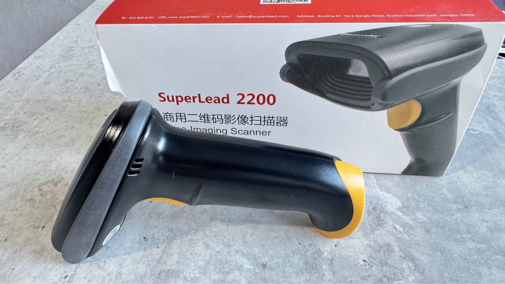 Сотилади: SuperLead 2200 штрих-код сканери (2D / QR)