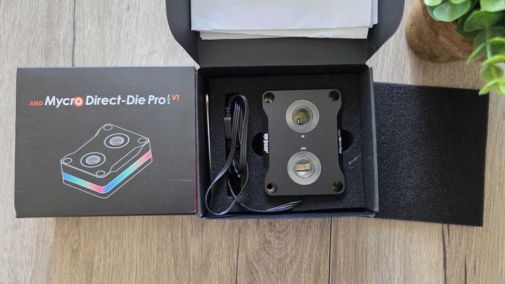 Thermal Grizzly AMD Mycro Direct-Die Pro V1 RGB, воден блок AM5