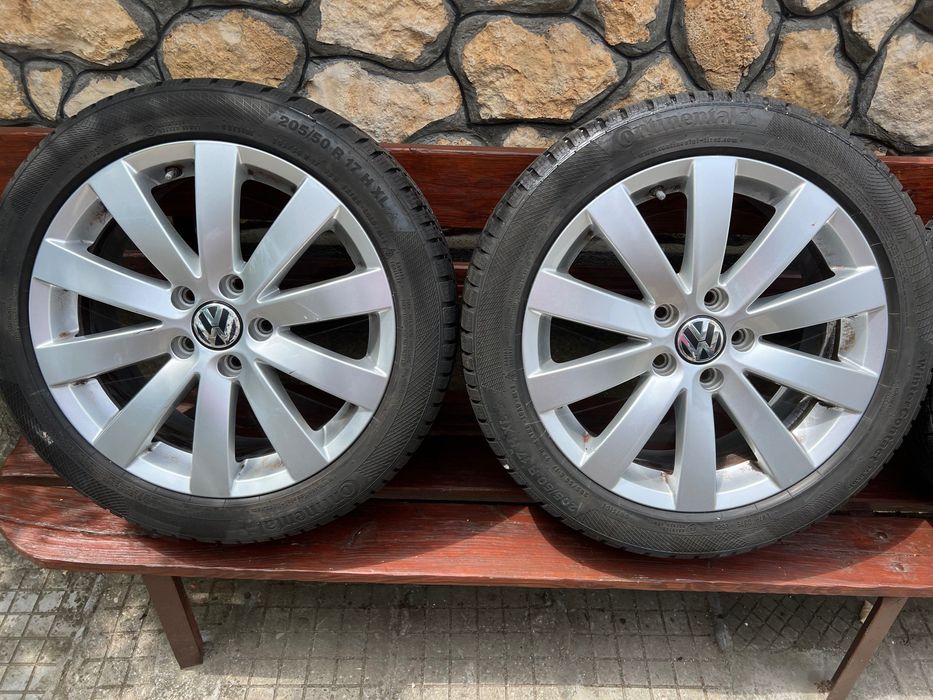 Джанти с гуми 17 5х112 Фолксваген Djanti s gumi 17 5x112 VW Originalni
