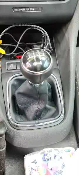 Nuca Schimbator cu Manson Piele VW Golf 5 6 Jetta MK5 MK6, EOS 5trepte