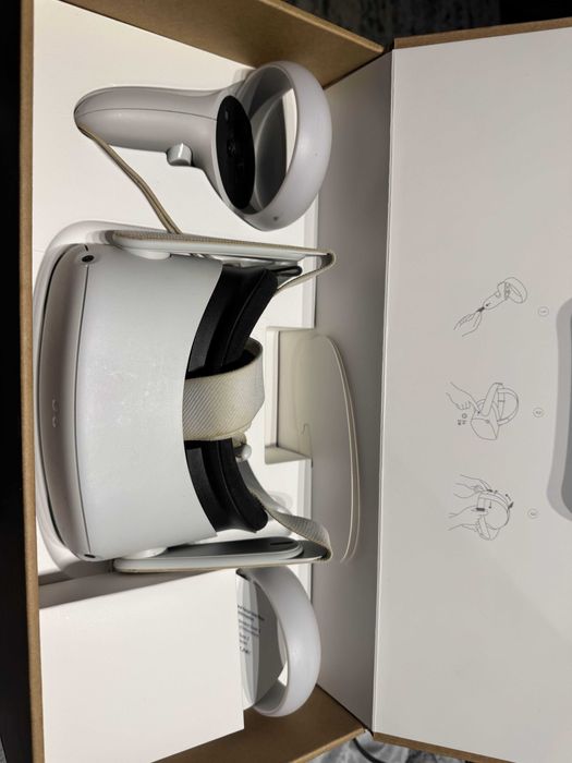 Vr Meta Quest 2, 256 GB, Alb+cont cu jocuri pe steam