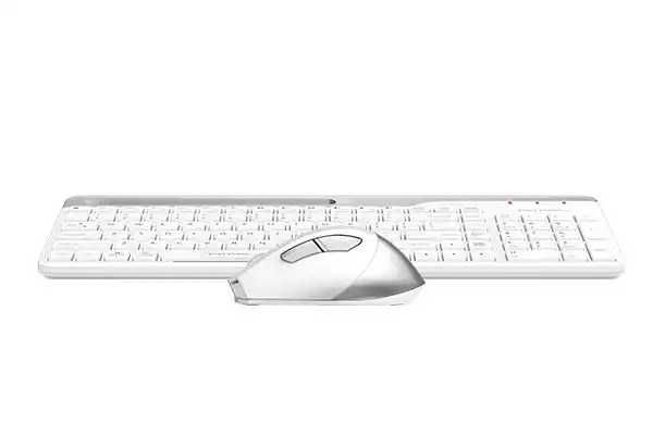 Клавиатура  мышь KB+Mouse A4Tech FB2535C/2800C Bluetooth (Icy White+