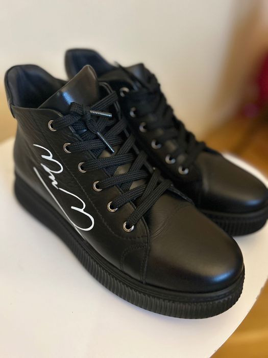 Дамски боти естествена кожа 38-39 размер