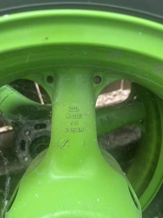 Jante Kawasaki 17 inch față spate Michelin Pilot 160/60ZR17