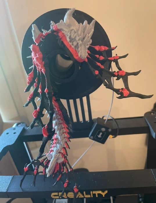 3д Шарнирный Дракон