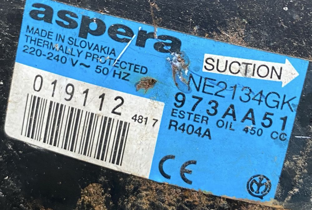 Vand motor Aspera Ne2134GK (lada frigorifica)