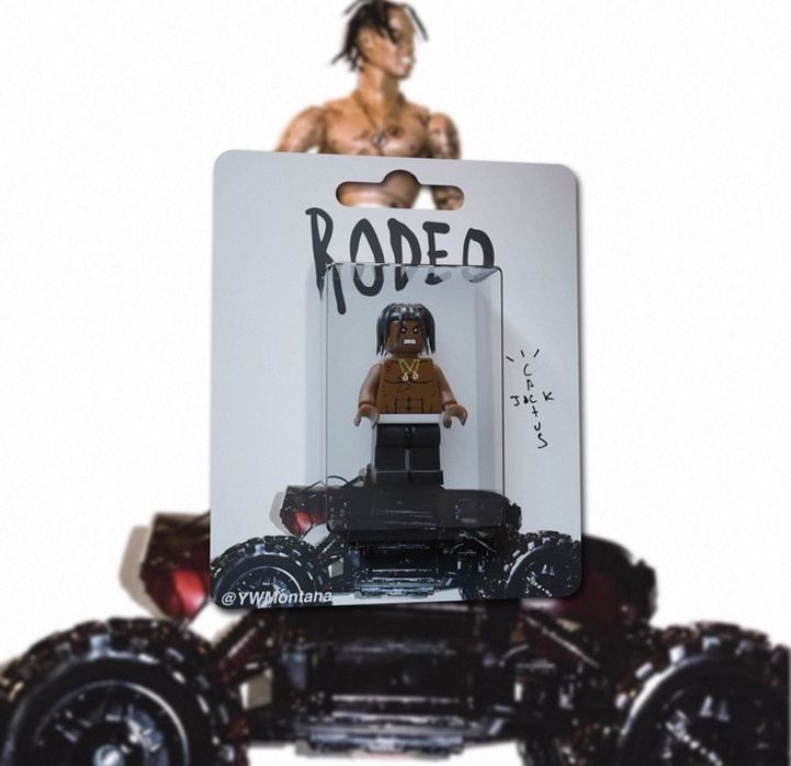 Фигурка лего Travis Scott | Альбом “Rodeo“