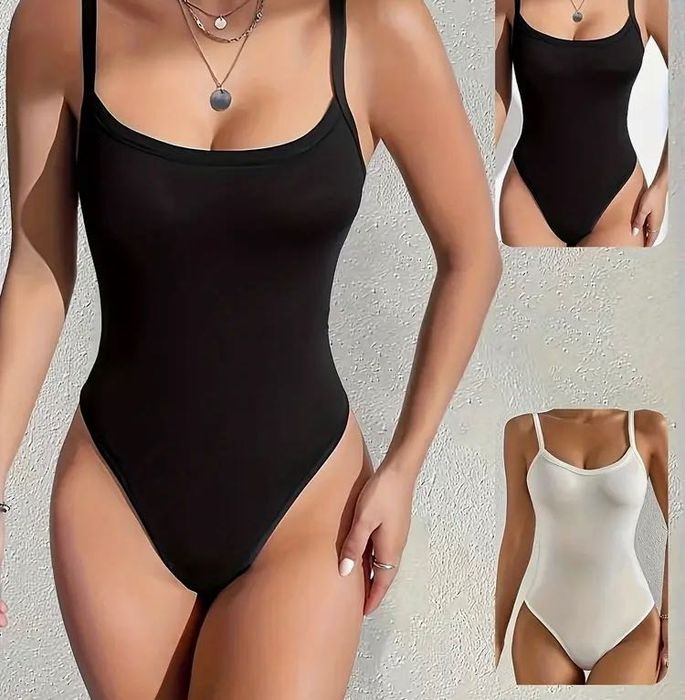 Елегантно едноцветно боди