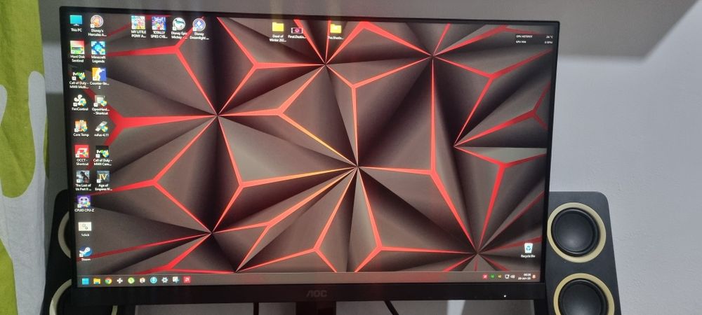 Monitor AOC 24" FHD 185Hz + garantie