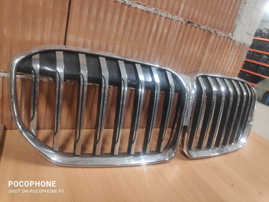Маска - Решетка Bmw 7 series G11-G12 / Бмв 7 серия Г11 - Г12 2019г.