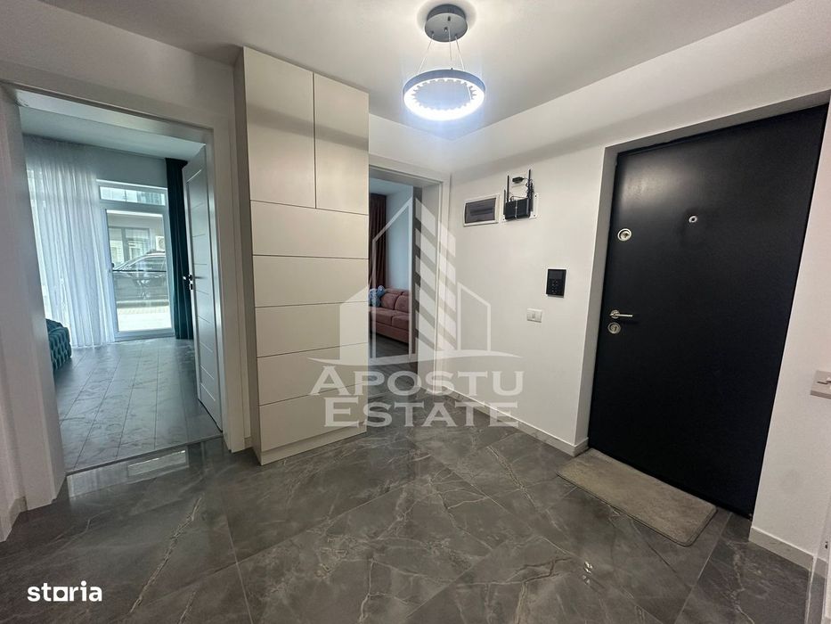 Apartament cu 3 camere, gradina proprie de 30 mp, zona Braytim - Giroc