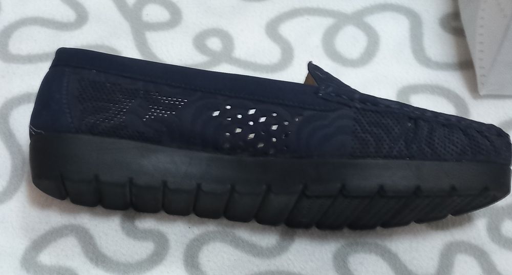 Мокасины синие 39-40р