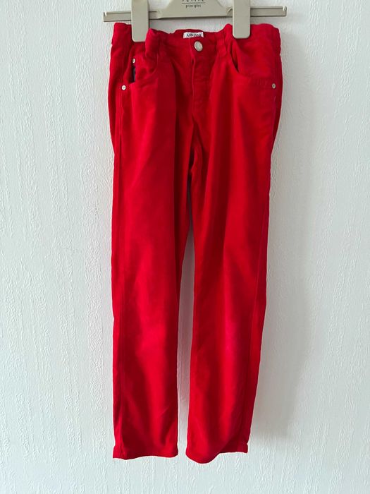 Дизайнерски джинси Armani Junior 130-140 бяла тениска Original Marines