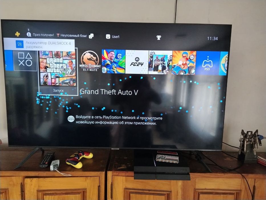 Плейстейшн 4 Фат 500 гигабайт