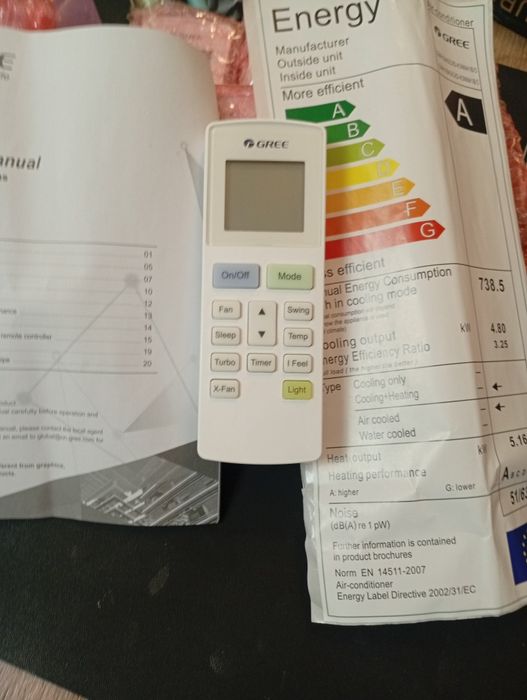 Продаеться пульт для кондиционера