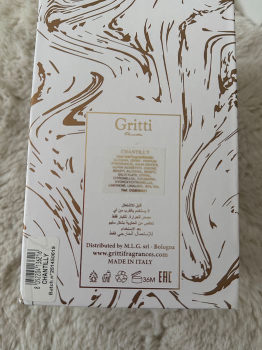 Парфюм Gritty Chantilly