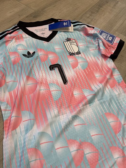 tricoud e fotbal adidas nationala Belgiei Kevin de bruyne 7 nou cu eticheta marime M