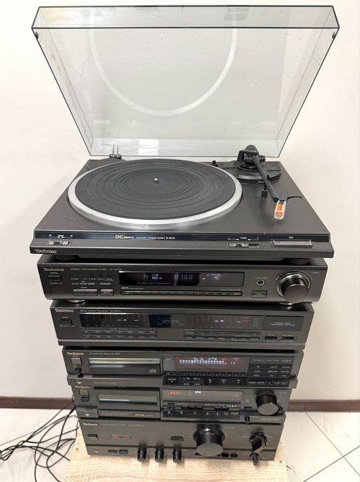 Система TECHNICS - усилвател, сд, дек, тунер, еквалайзер, грамофон
