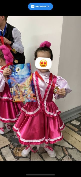 Костюм Маши , с париком , для девчоки 5-7 лет