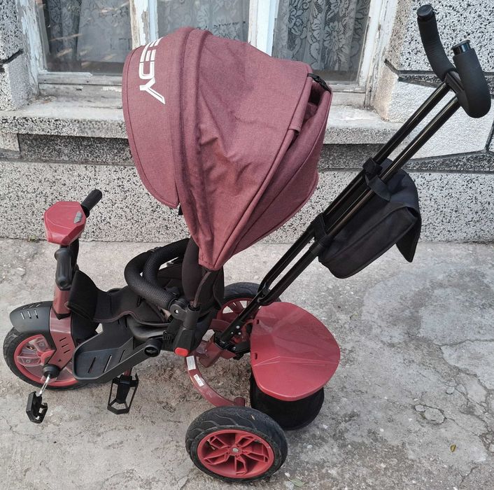 Детска триколка Lorelli Emotion SPEEDY 360° с родителски контрол