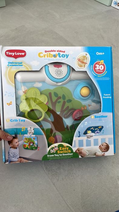 Двустранна музикална играчка за кошара Tiny Love