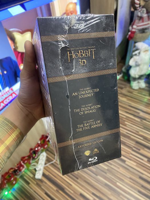 Blu-ray The Hobbit 3D+2D Extended Edition 1-3 Trilogy Collection Boxet