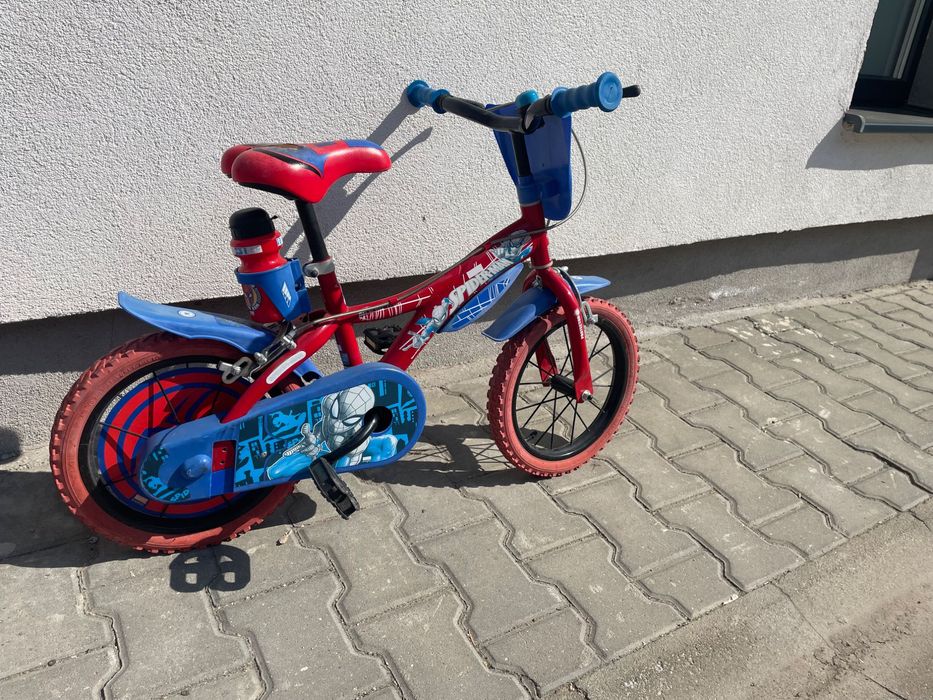 Bicicleta Spiderman pentru copii  + Trotineta