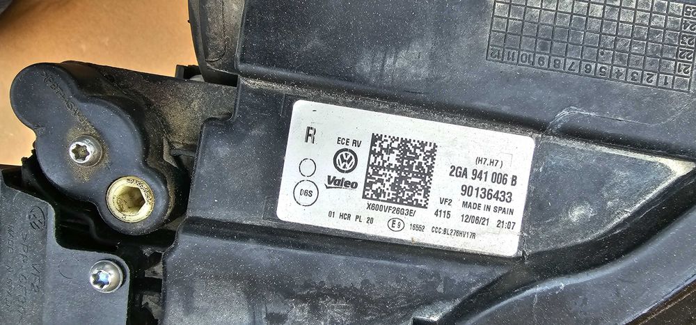 Far dreapta halogen Vw T-ROC 2017 / 2018 / 2019