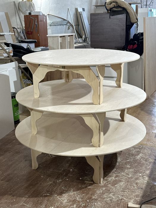 Круглый стол трансформер