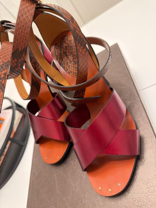 Sandale Gucci piele