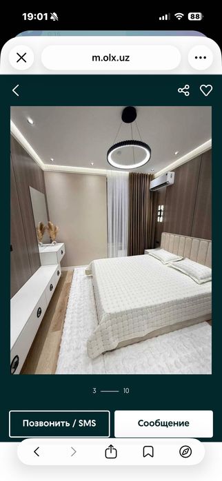 Аренда 2х комн в ЖК NRG Jomiy