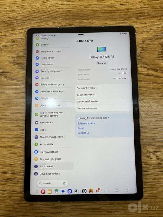Galaxy Tab S10 FE