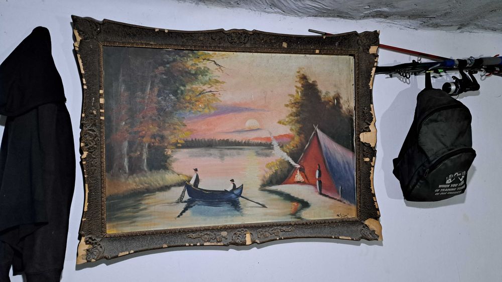 Tablou pictura pe pinza